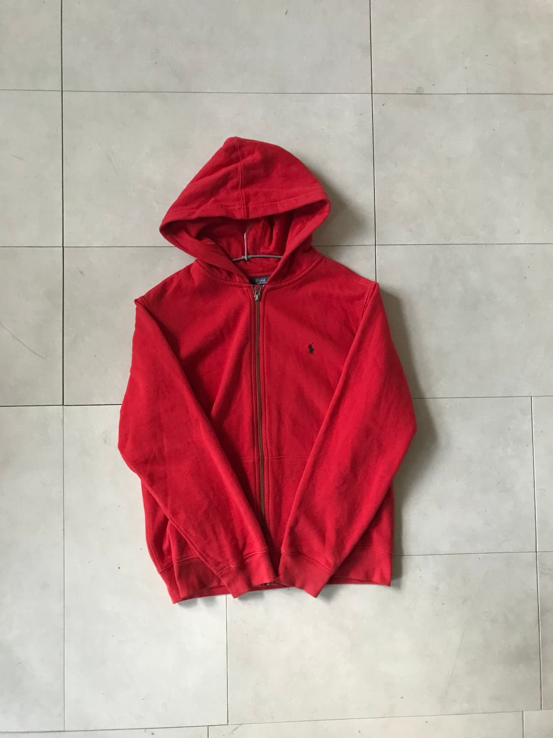 폴로 레드 후드집업 상품이미지6