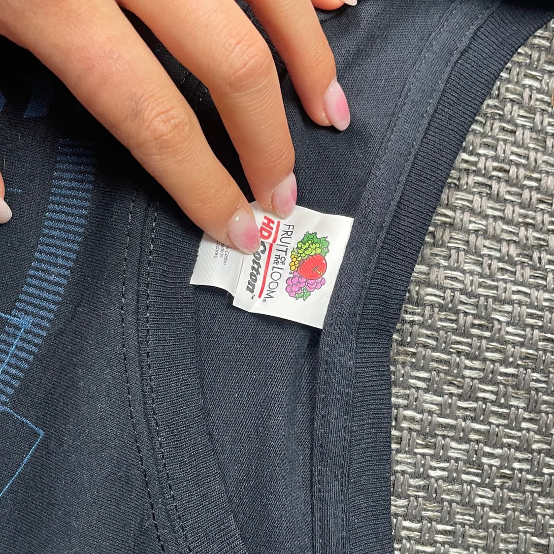 후르츠옵더룸 아이돈케어 그래픽 티셔츠 2XL 상품이미지4