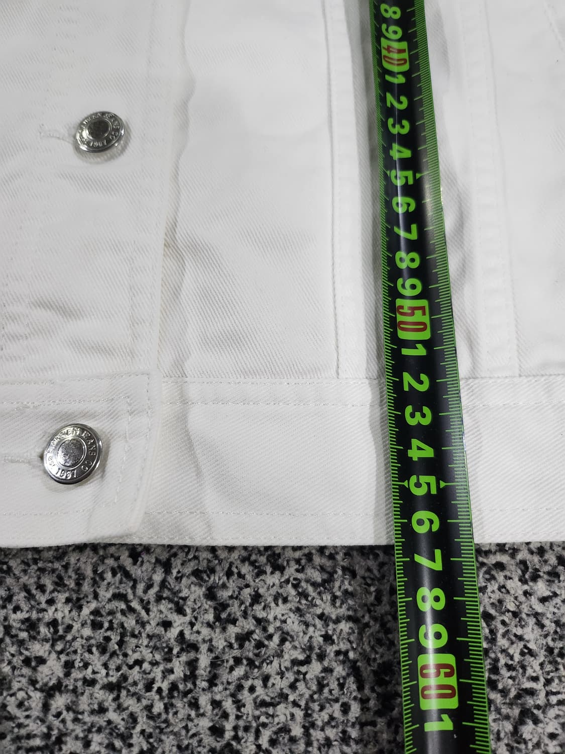 로렌 랄프로렌 화이트 데님 자켓 L 상품이미지10