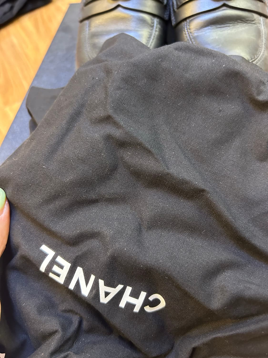 샤넬 블랙로고 로퍼 상품이미지6