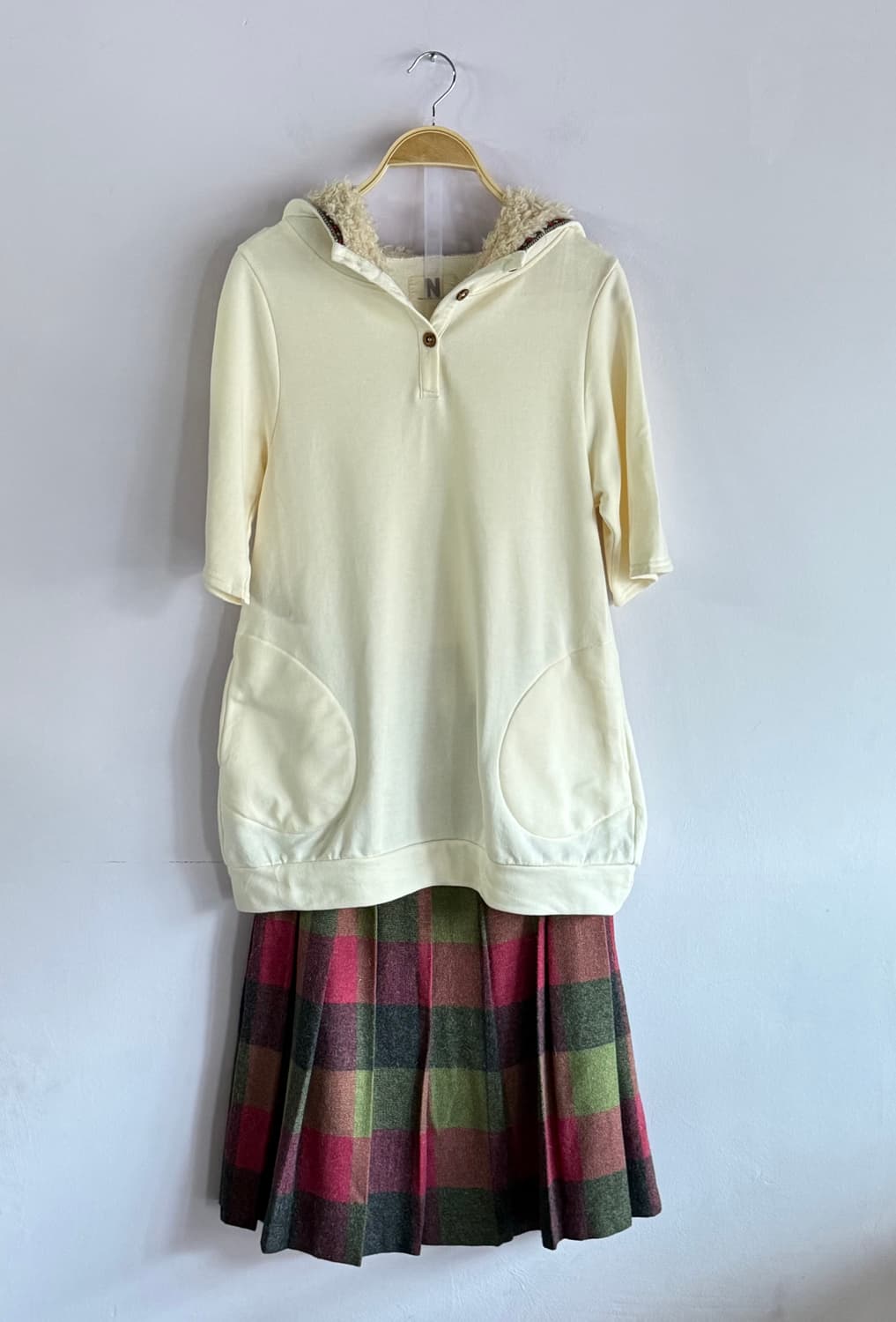 일본빈티지) 복슬 반팔후드 상품이미지7