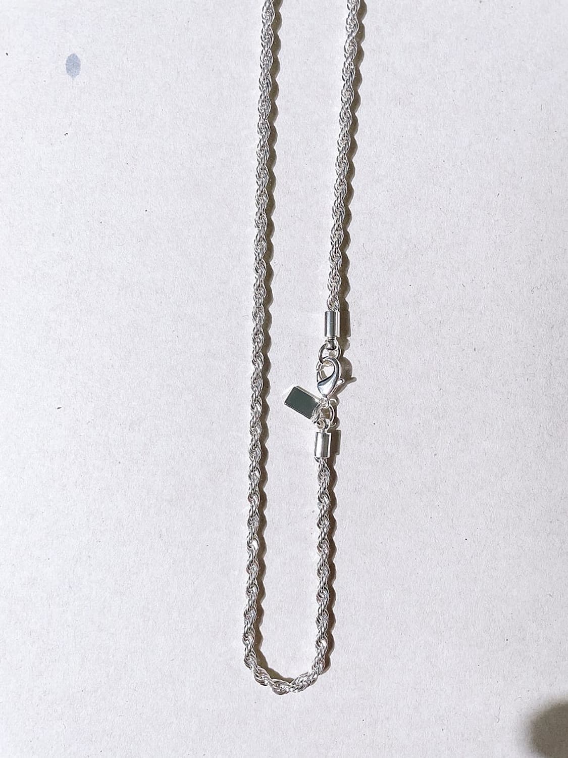 (정품/새상품) 크리스탈 헤이즈 여성 실버 도금 목걸이 상품이미지3