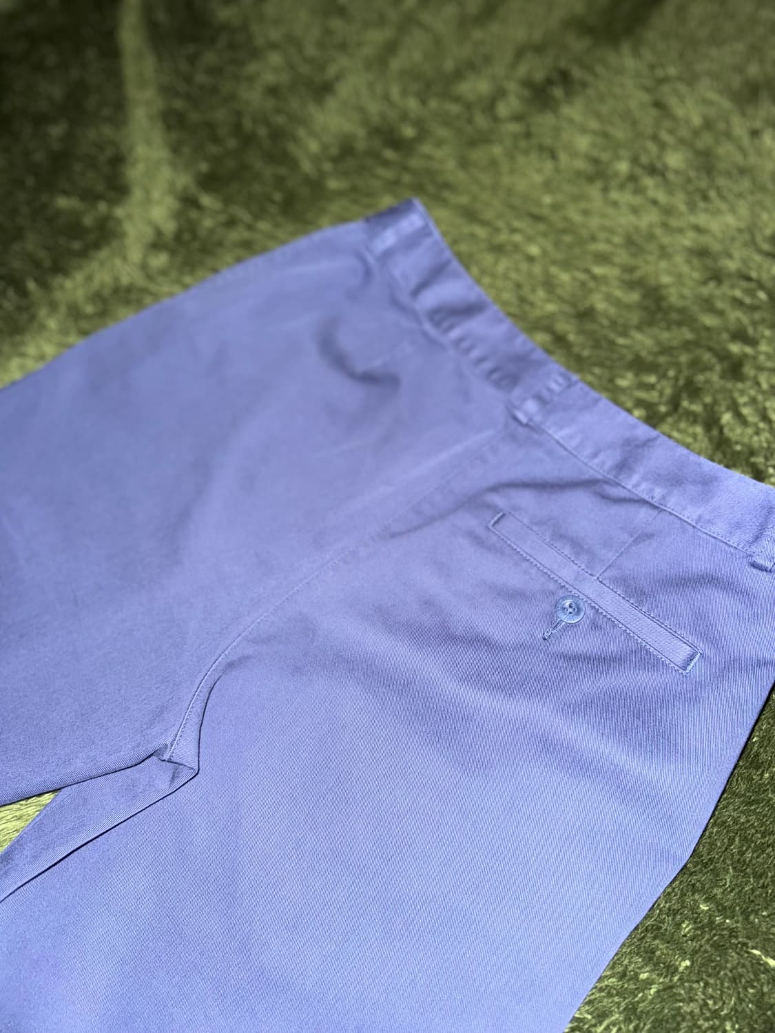 L.L.Bean 엘엘빈 재팬 클래식 핏 워시드 코튼 치노 팬츠 블루 상품이미지8