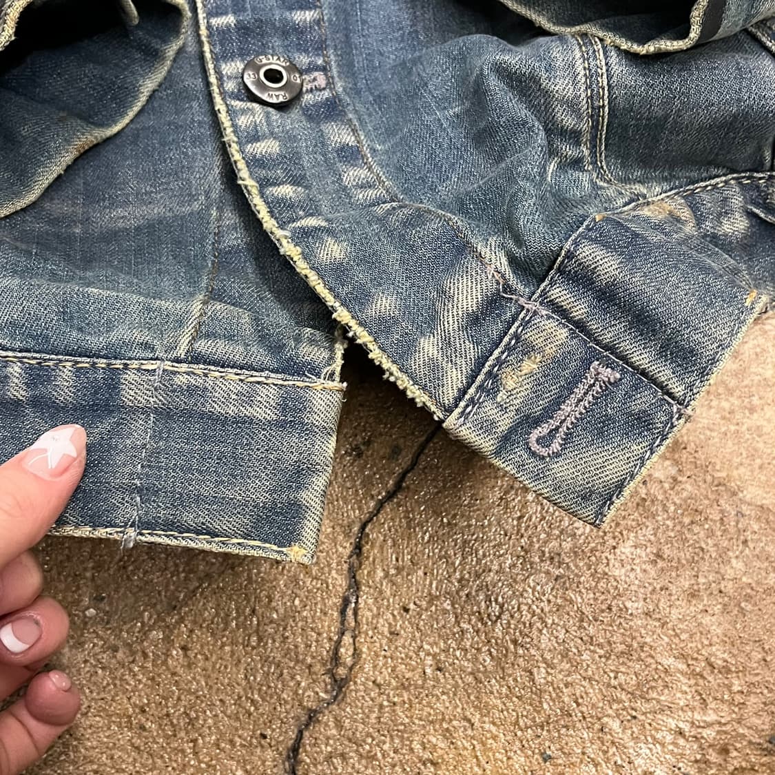 [정품/L] G-STAR RAW 데님 자켓 청자켓 b10 상품이미지9