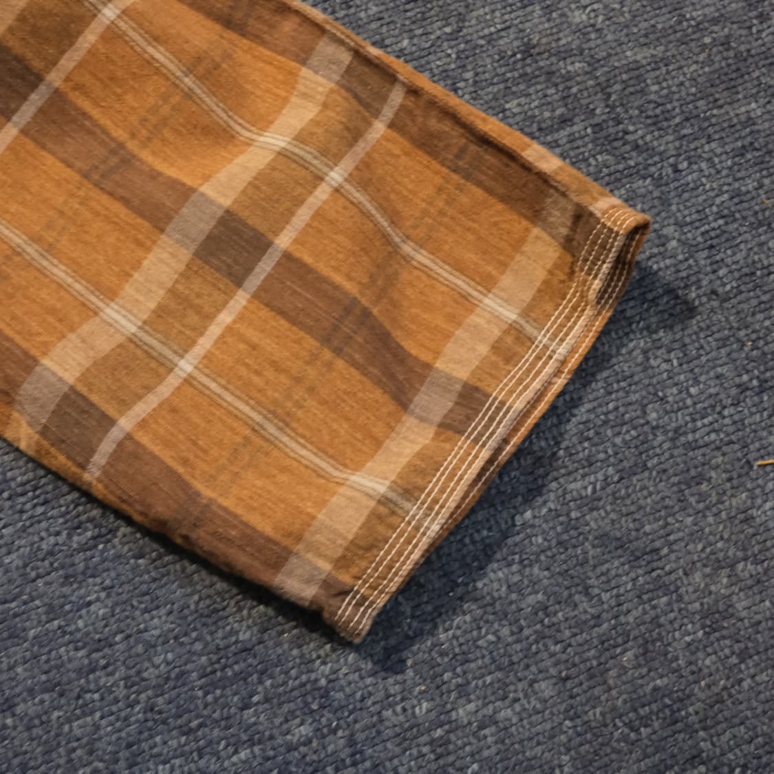 캐피탈 체크 블라우스 상품이미지4