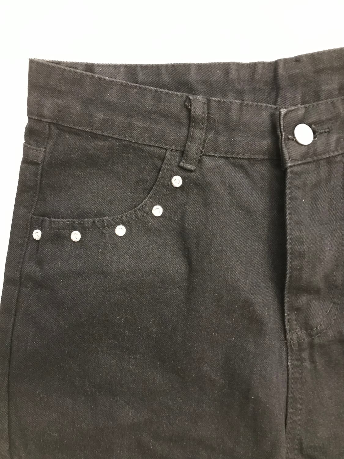 스터드 부츠컷 블랙진 상품이미지3