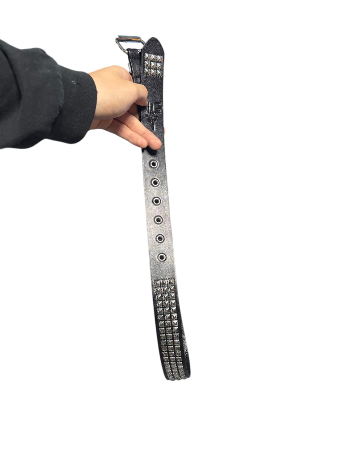 Vintage Studded Leather Belt 상품이미지5