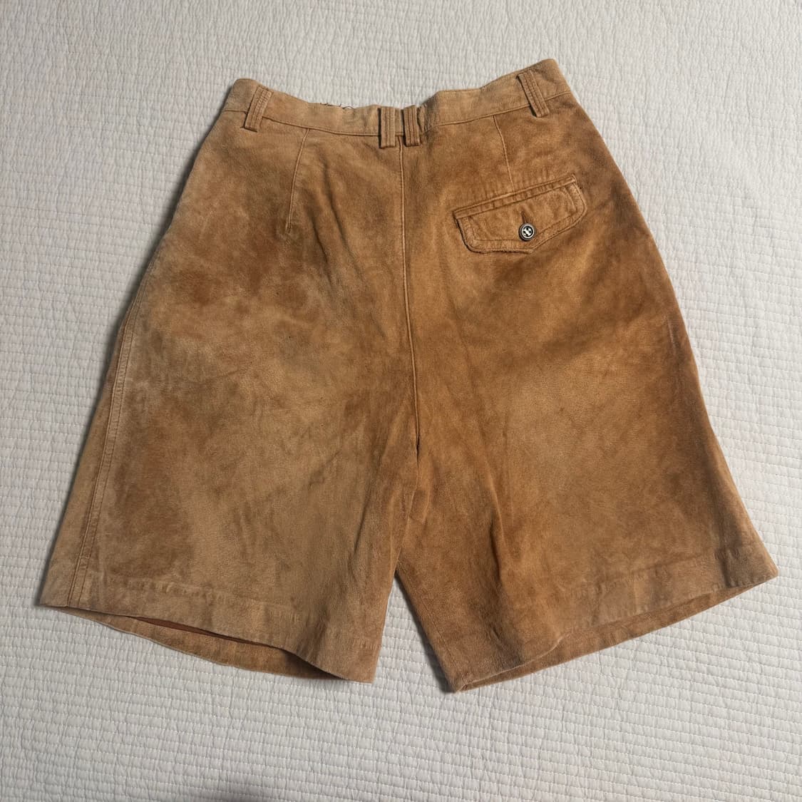 Japanese vintage suede shorts 상품이미지2