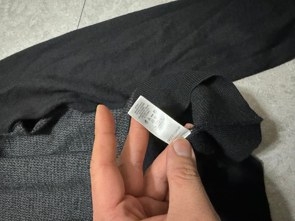 캘빈클라인 빈티지 컬러블록  울니트  100size   상품이미지7