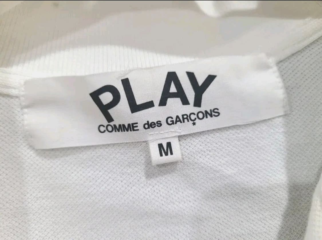 꼼데가르송 레드하트 폴로셔츠 상품이미지4