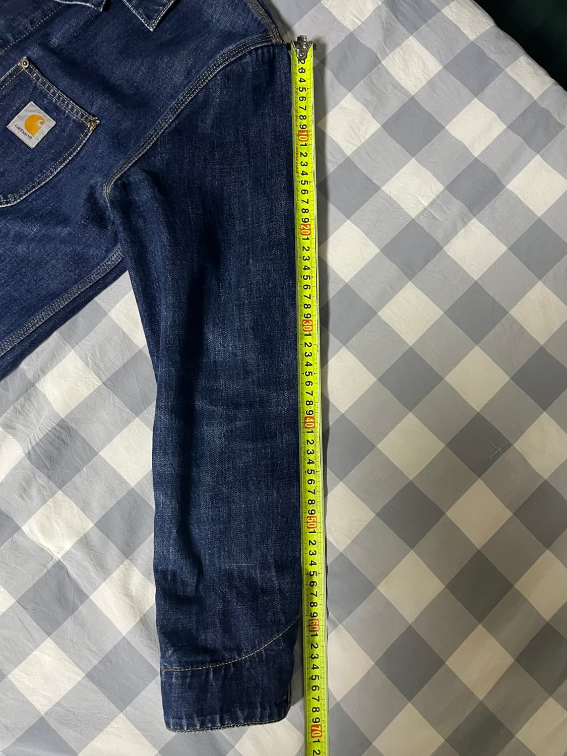 칼하트wip 미시건 초어 데님 자켓 상품이미지5