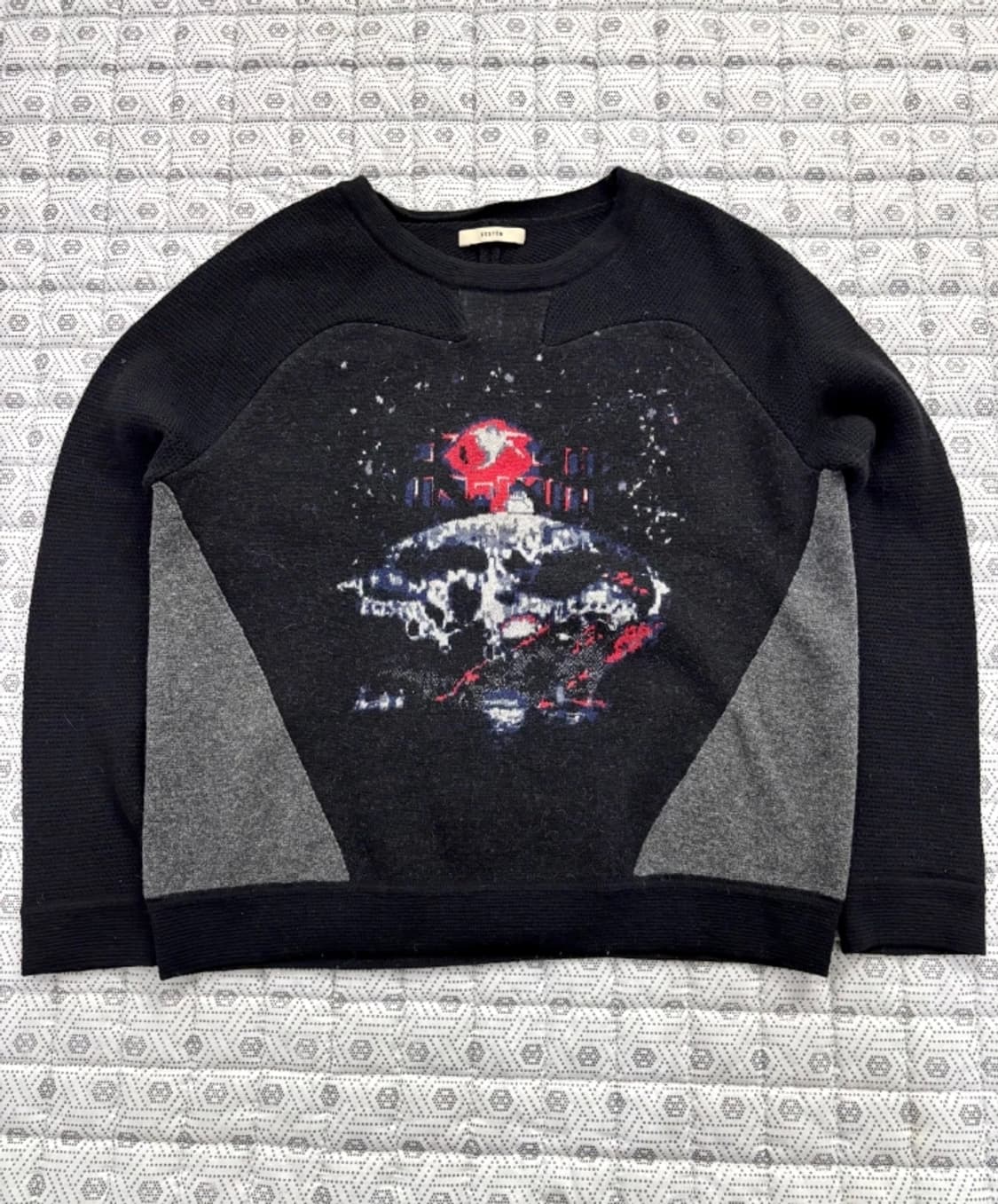 SYSTEM 시스템 블랙/회색 스웨터 90 상품이미지2