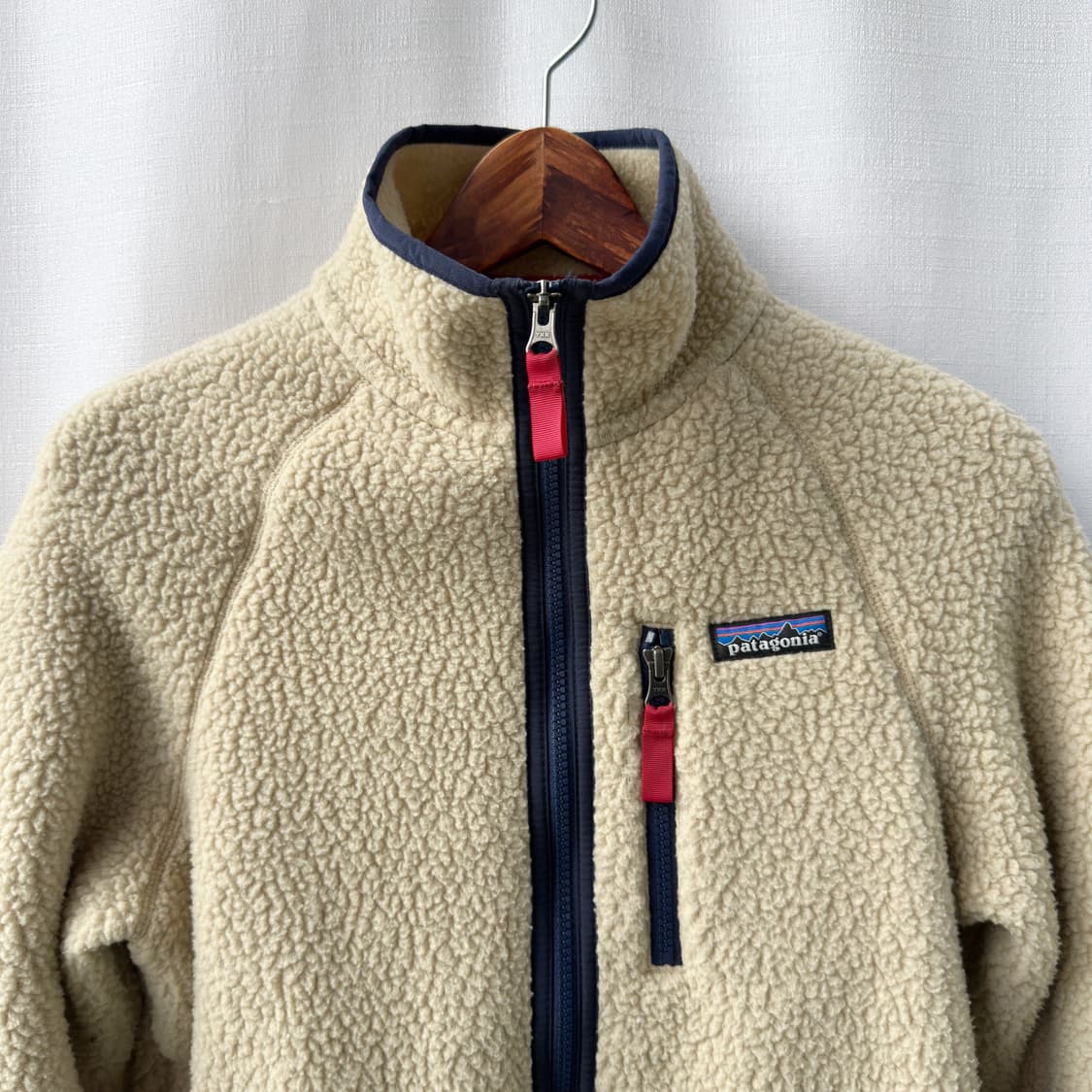 파타고니아 레트로 파일 플리스 자켓 ELKH 베이지 XS 상품이미지4