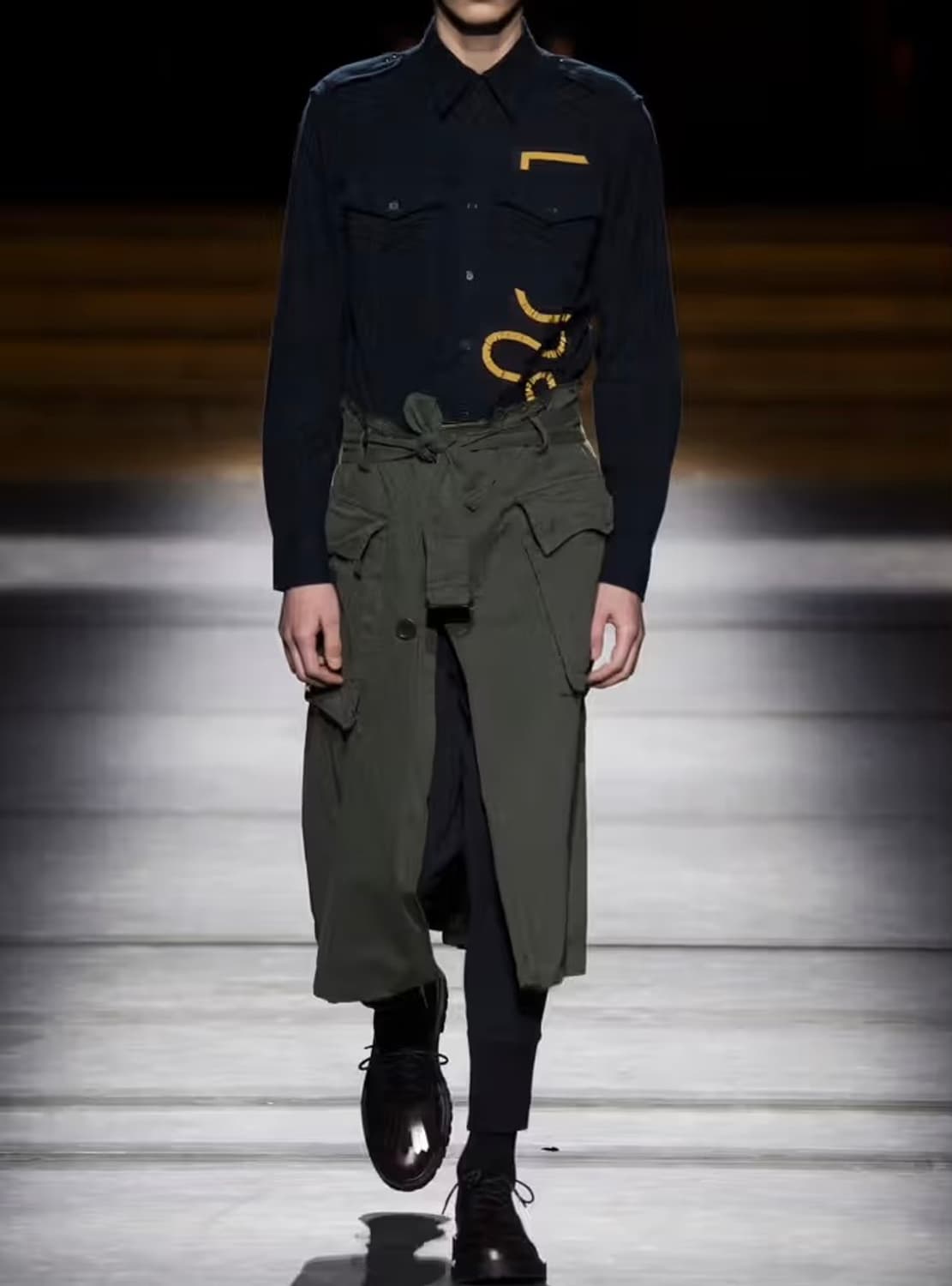 드리스 반 노튼 16aw mens cargo skirt 상품이미지1