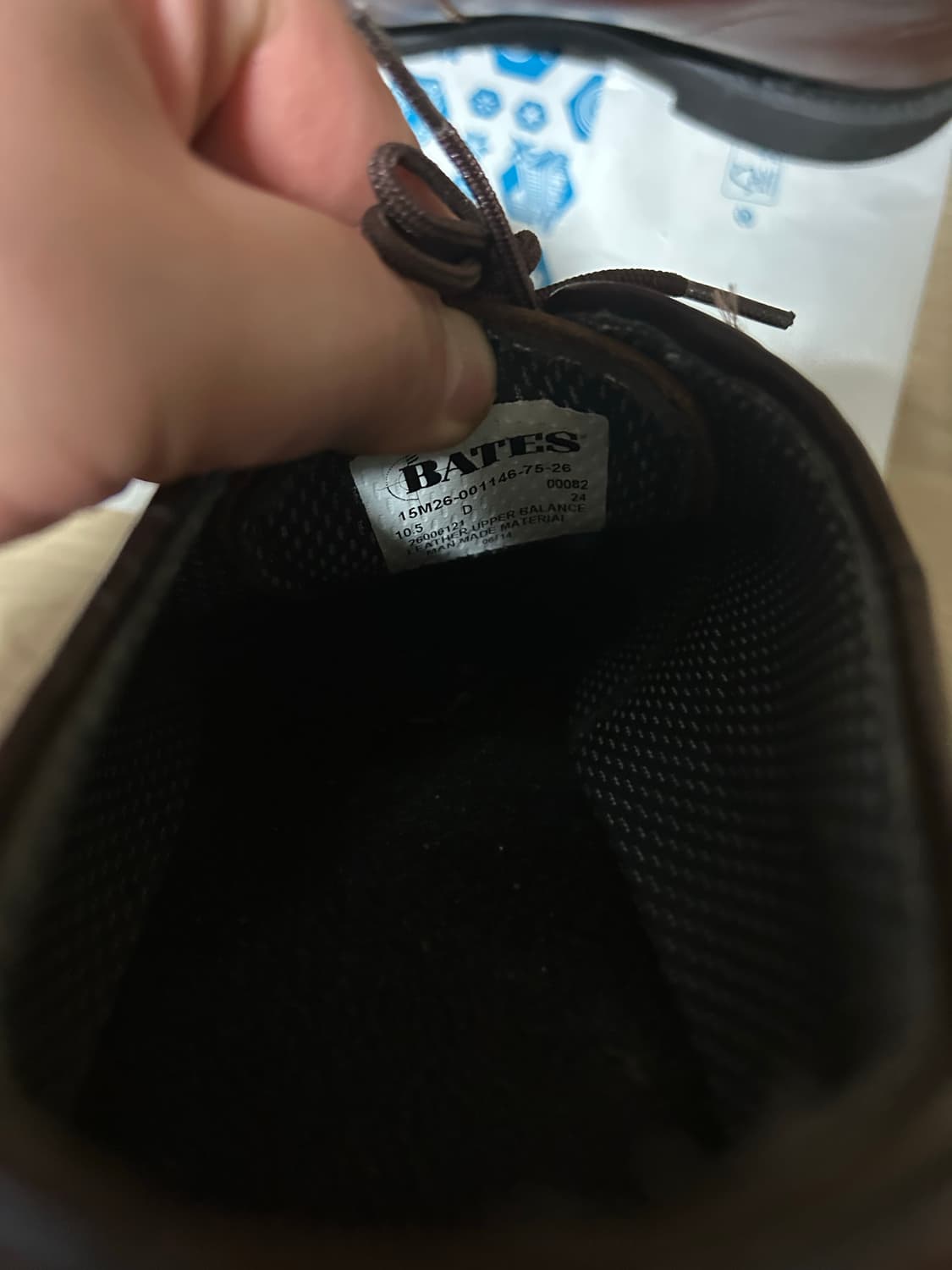 Bates 미해군 더비슈즈 285 사이즈 3만 상품이미지2