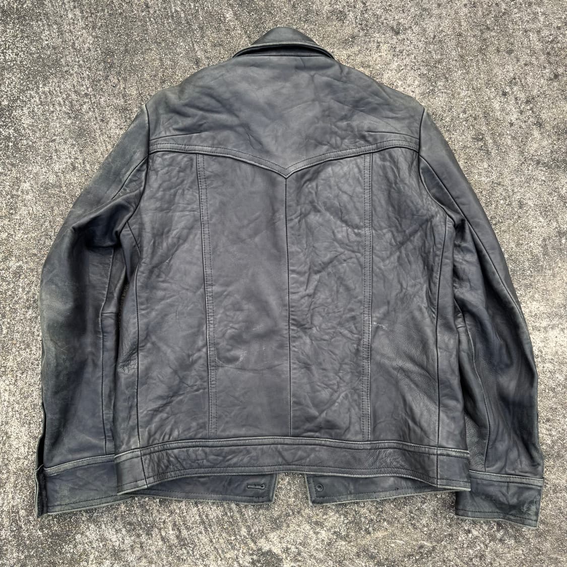 [M] 07aw Number Nine 넘버나인 웨스턴 레더 자켓 상품이미지3