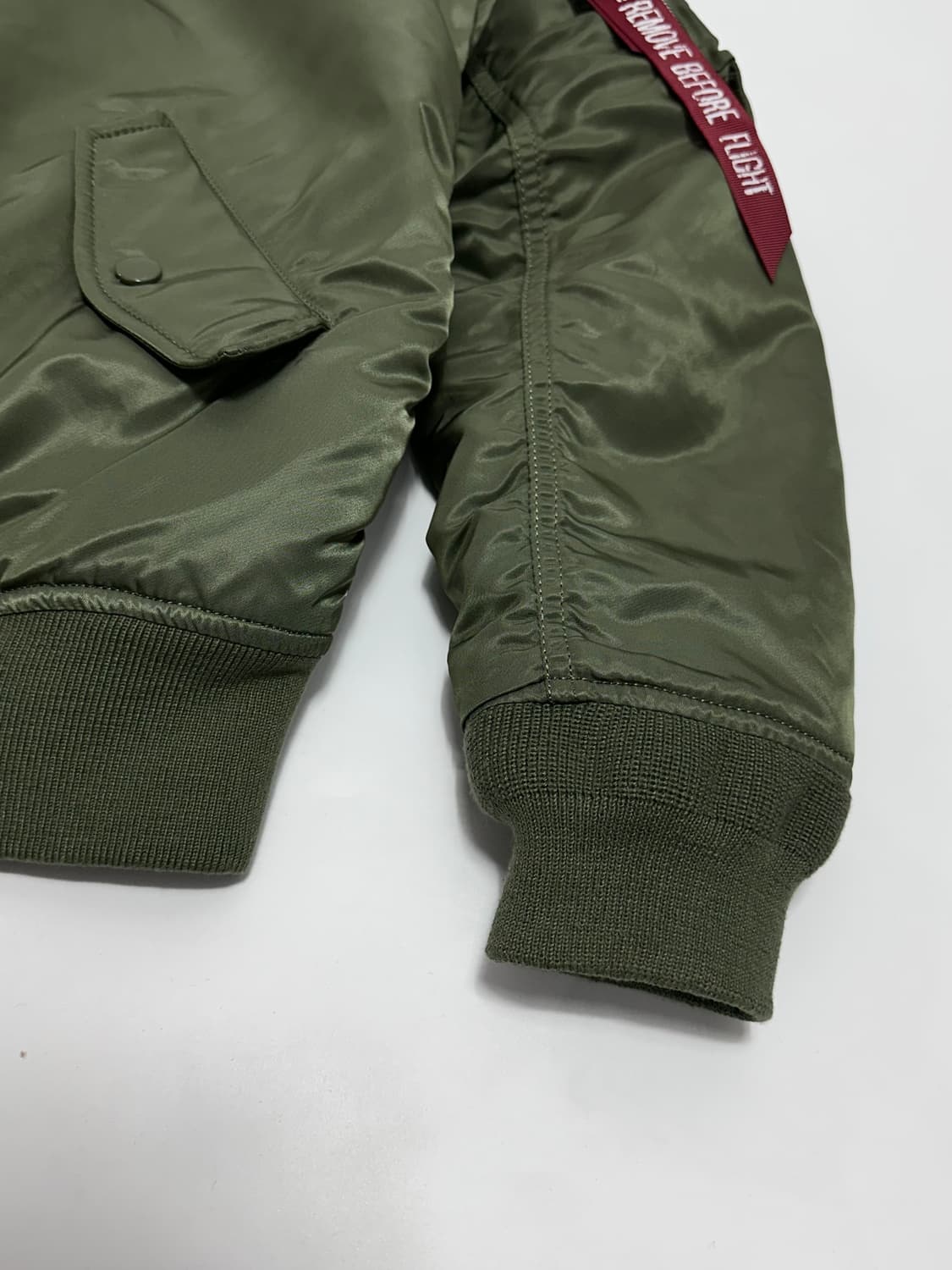 알파인더스트리 ma-1 리버서블 항공점퍼 블루종 자켓 상품이미지6