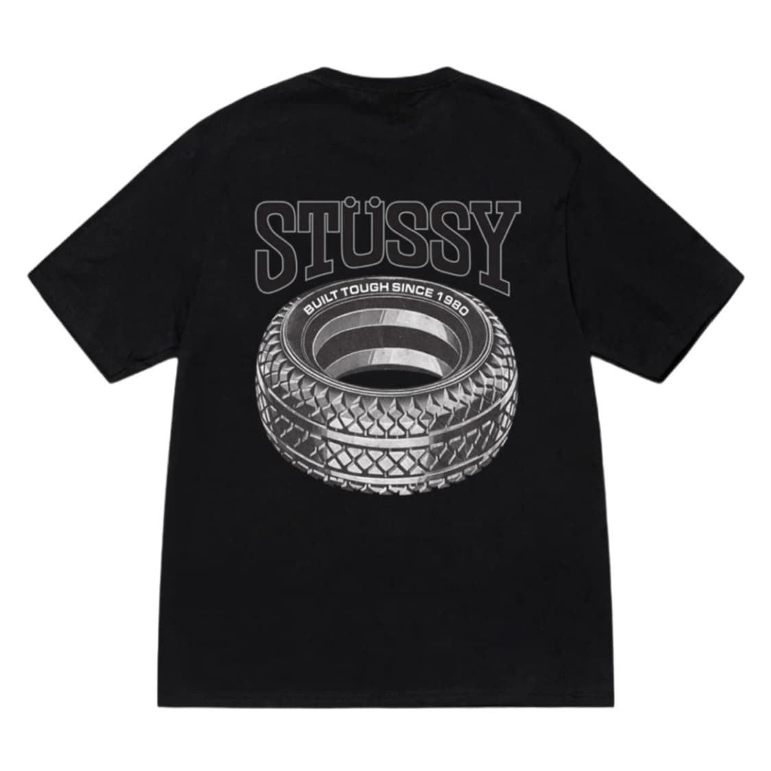[XXL] 스투시 터프 트레드 반팔 티셔츠 블랙 상품이미지1