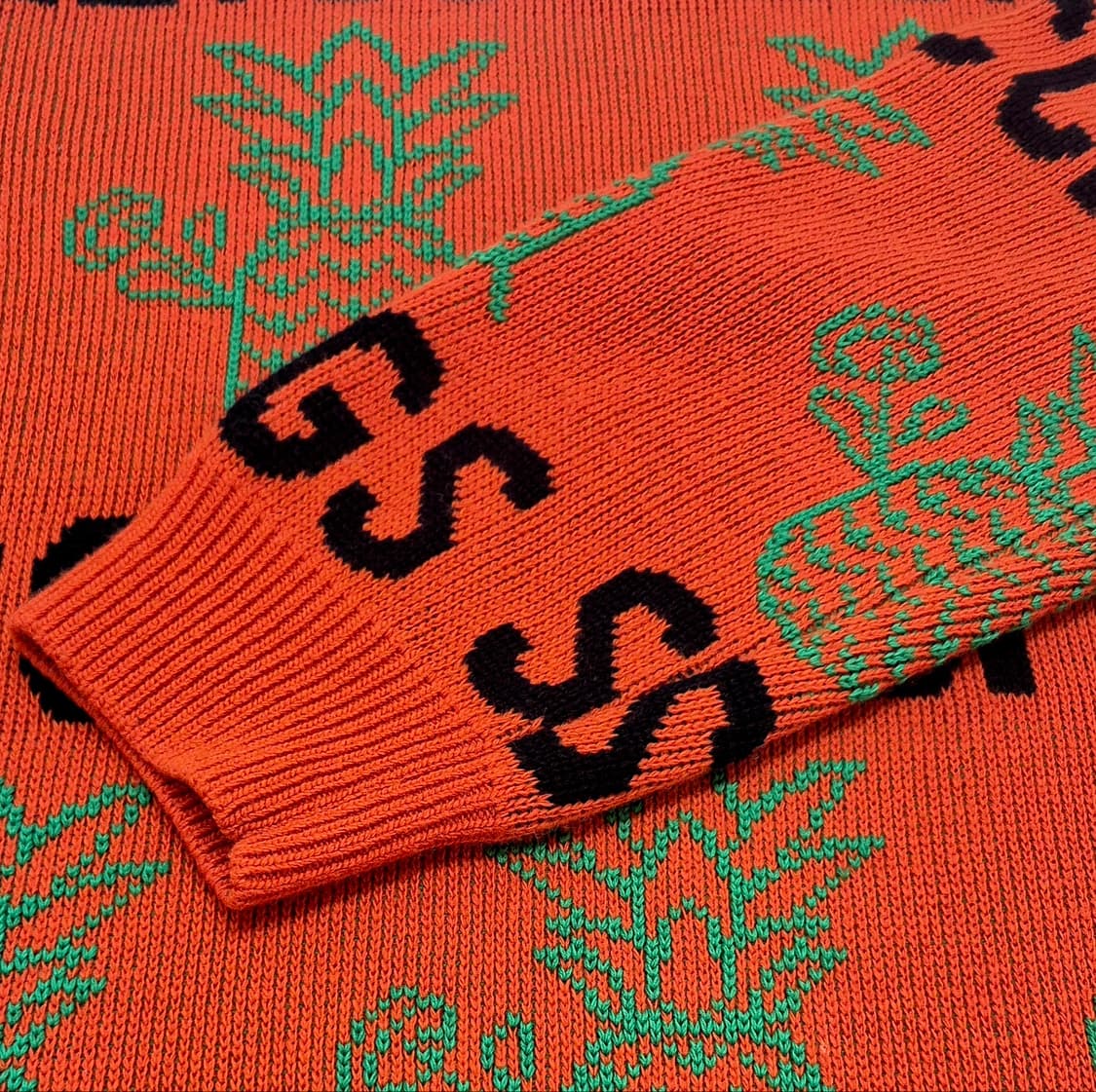 구찌 파인애플 자카드 니트 스웨터 상품이미지5