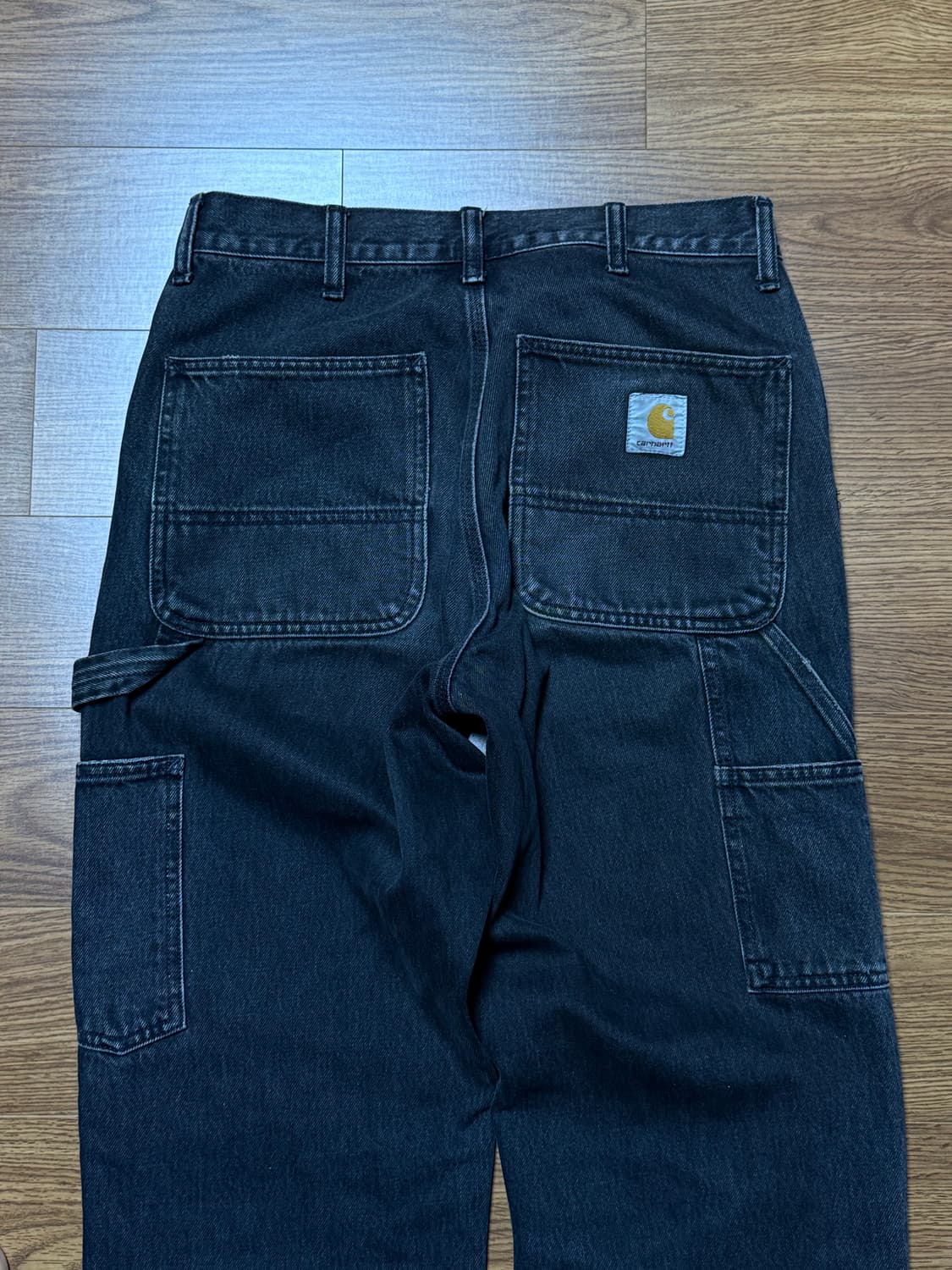 칼하트윕 싱글니 팬츠 스미스 블랙 29 상품이미지3