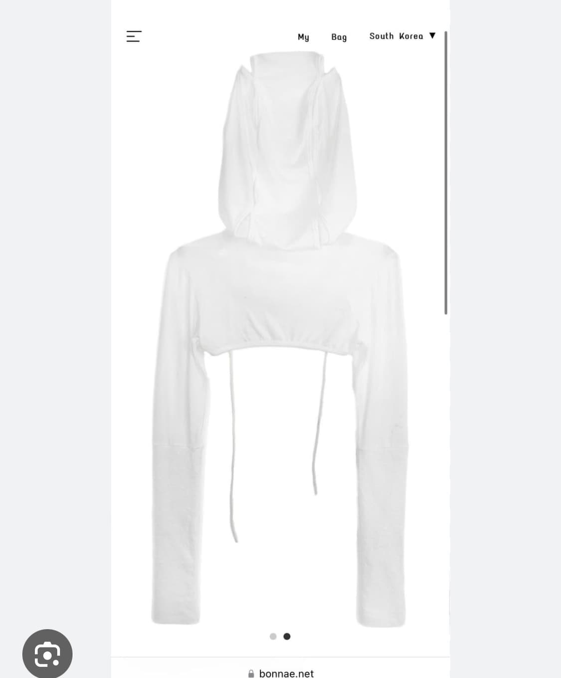 새상품 본네 볼레로 화이트 상품이미지2