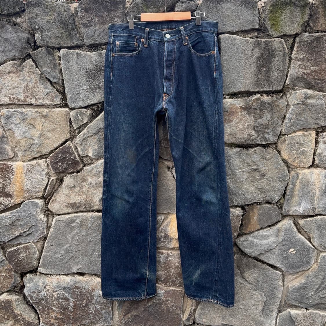 90s 드님 Denime 어센틱 스트레이트 데님 팬츠 상품이미지1
