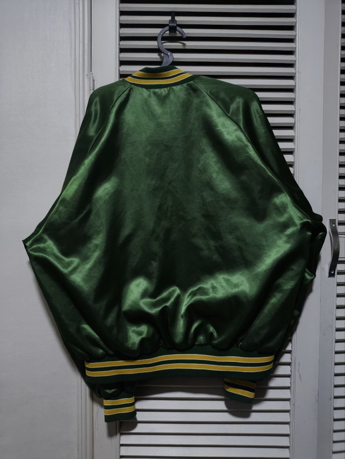 xl 90s 초크라인 스타디움 사틴 바시티자켓 상품이미지4