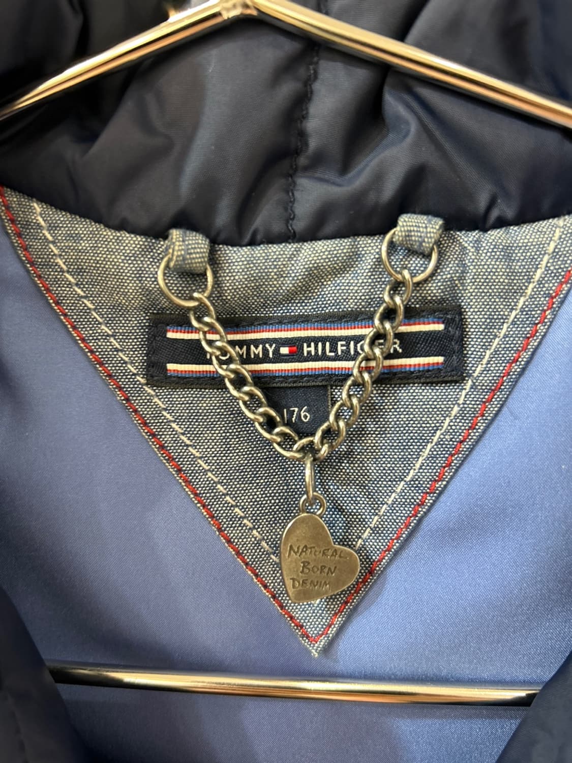 타미힐피거 퀄팅 패딩 상품이미지3