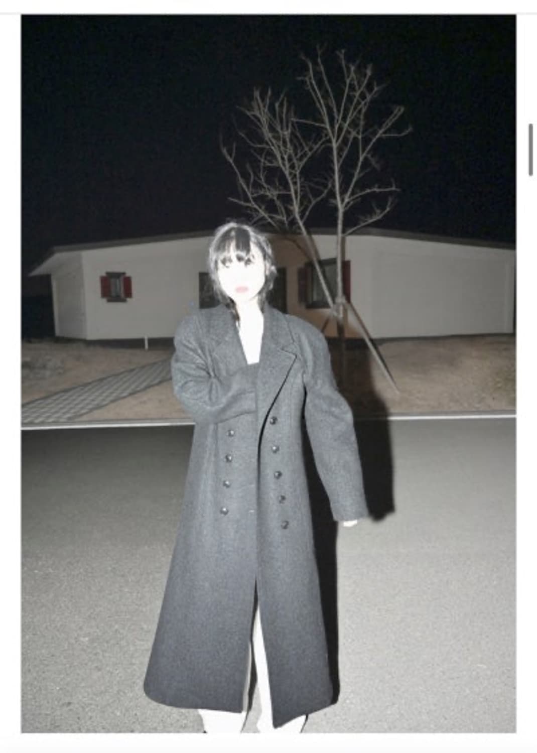 에옹쓰 라이닝 맥시 더블 코트 상품이미지1