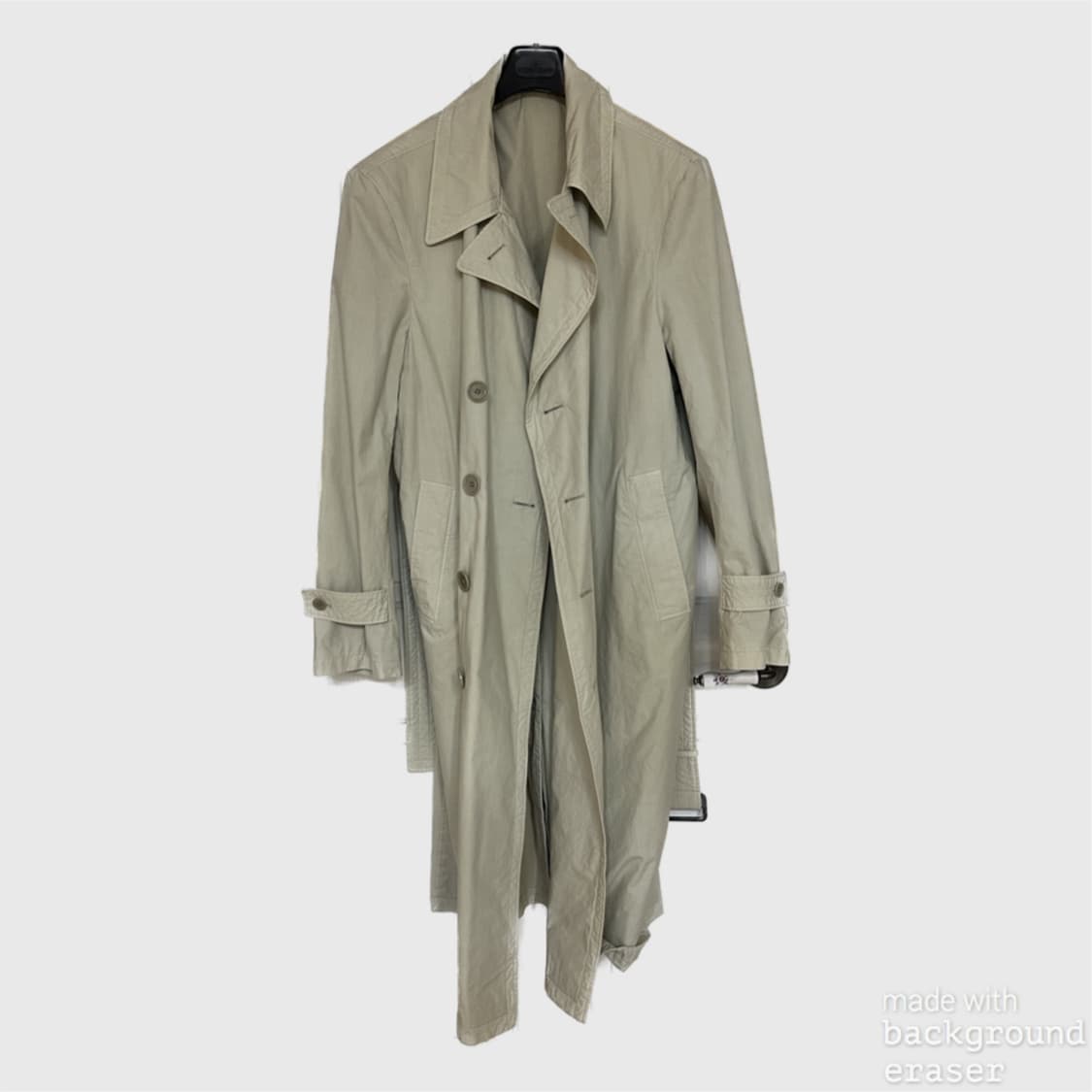 [M] 르메르 아이보리 트렌치코트 상품이미지5