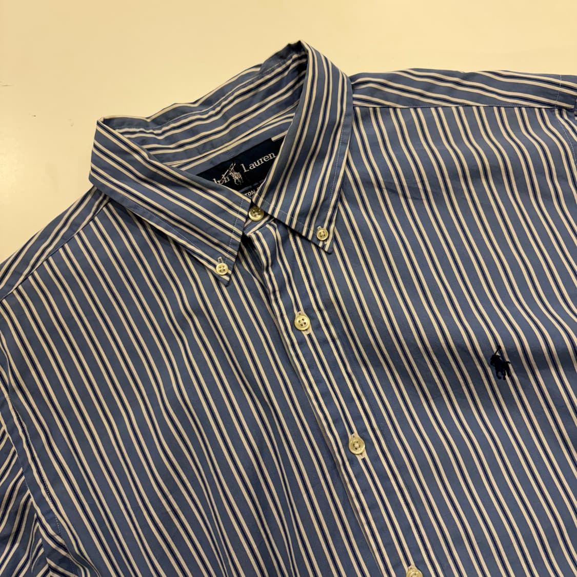 [44] 폴로 랄프로렌 스트라이프 반팔 셔츠 C299 상품이미지3