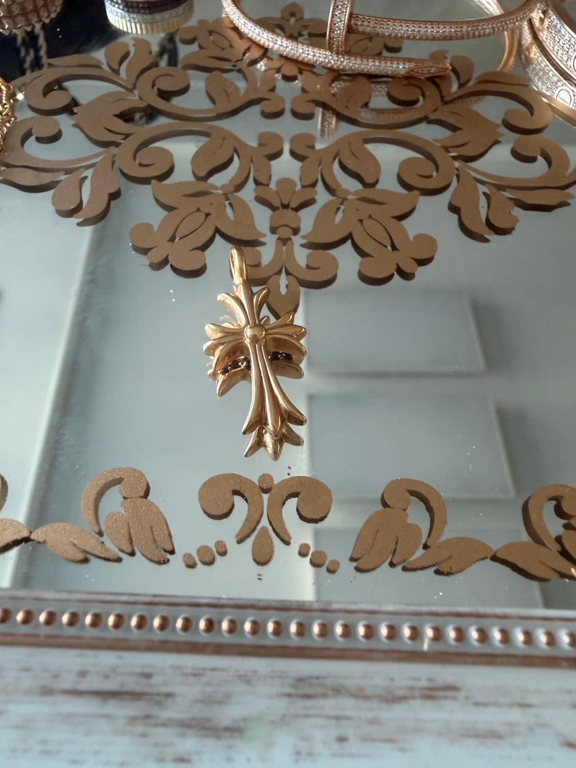 크롬하츠 22k 타이니(사파이어) 베이비펫(사파이어,에메랄드) 상품이미지5