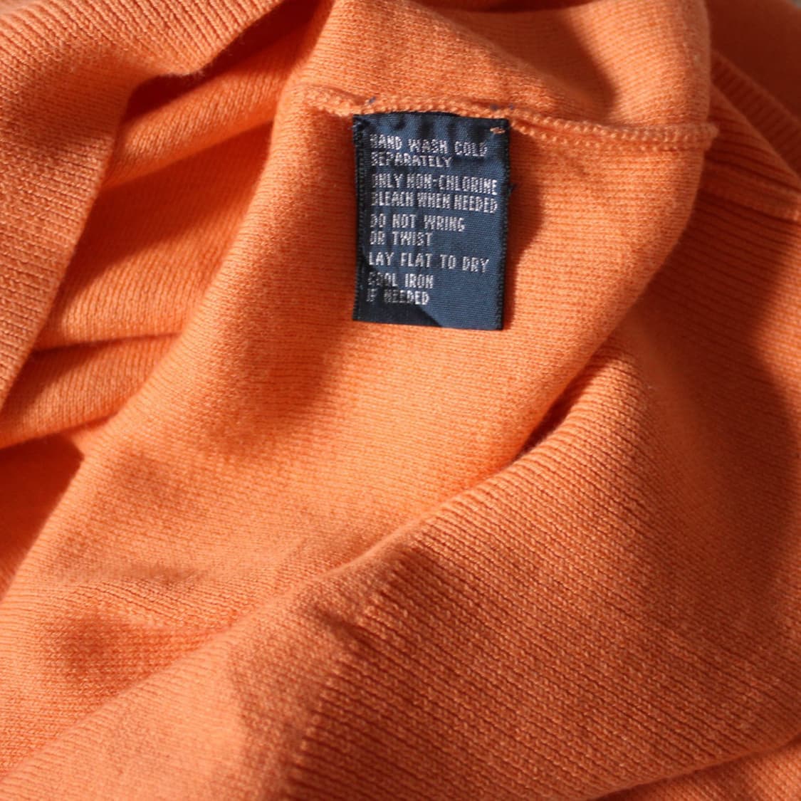 Polo 폴로 랄프로렌 오렌지 브이넥 니트 상품이미지5