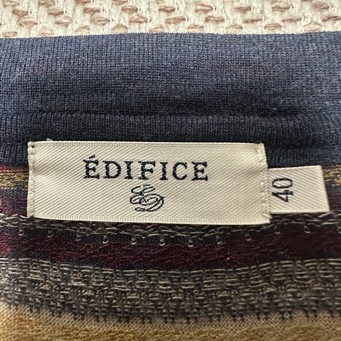 EDIFICE japan made acrylic cardigan 상품이미지3
