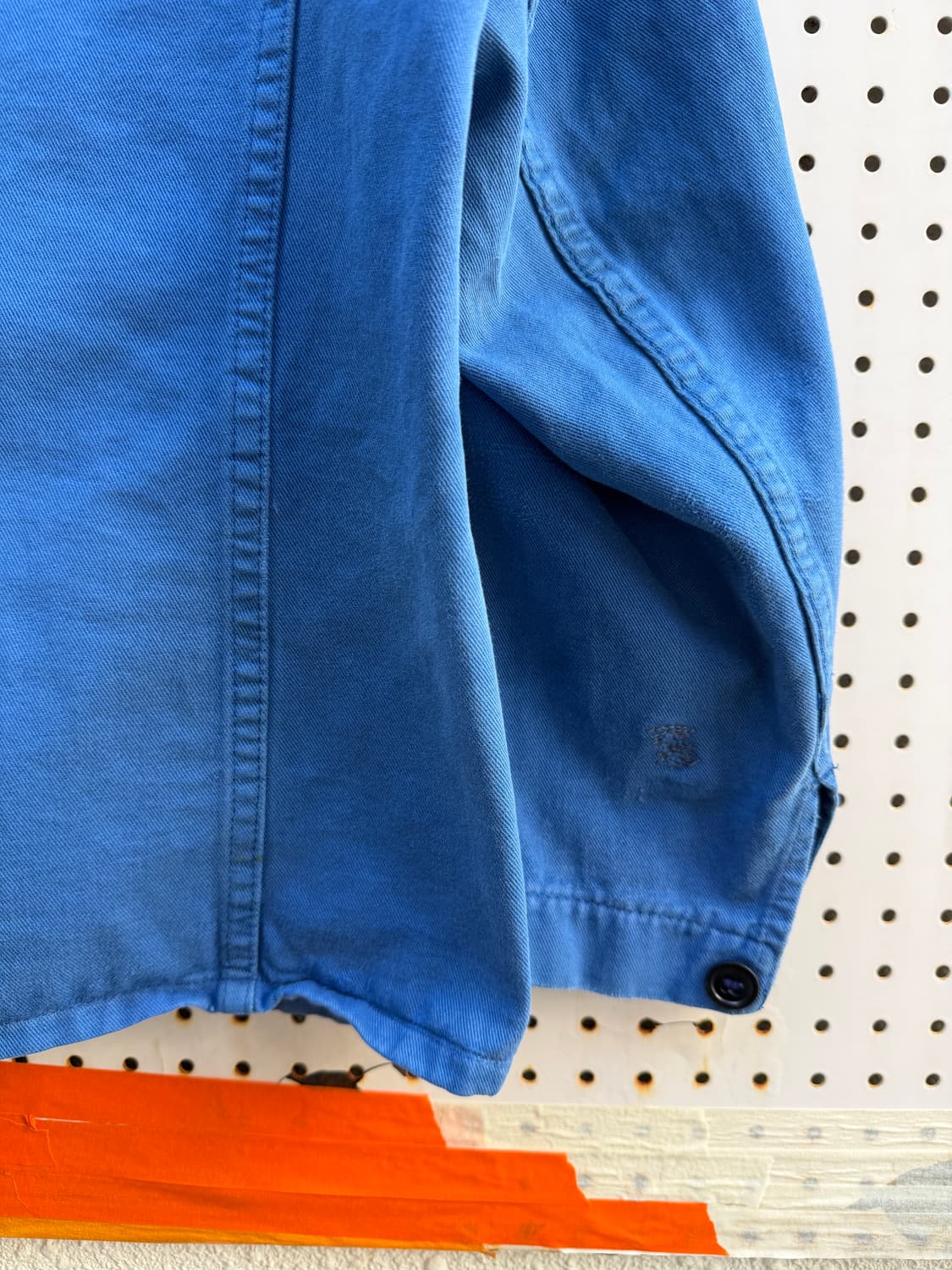 OLD VINTAGE WASHED BLUE REPAIR 프렌치워크자켓 상품이미지10