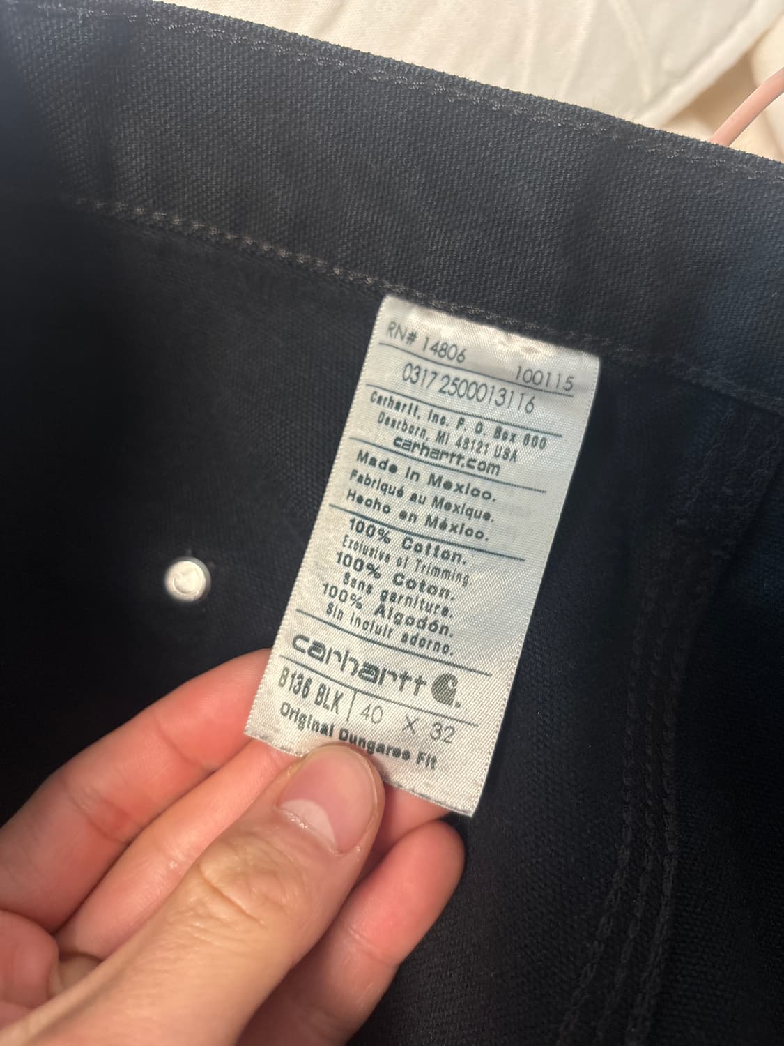 칼하트 더블니 40x32 상품이미지5