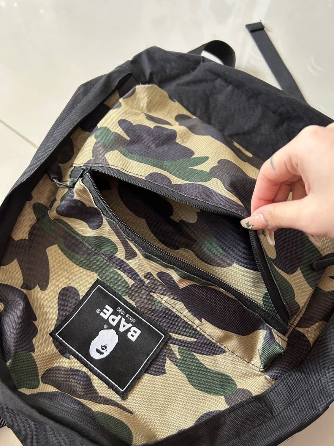 CAMO BACKPACK 위장 무늬 배낭 상품이미지6
