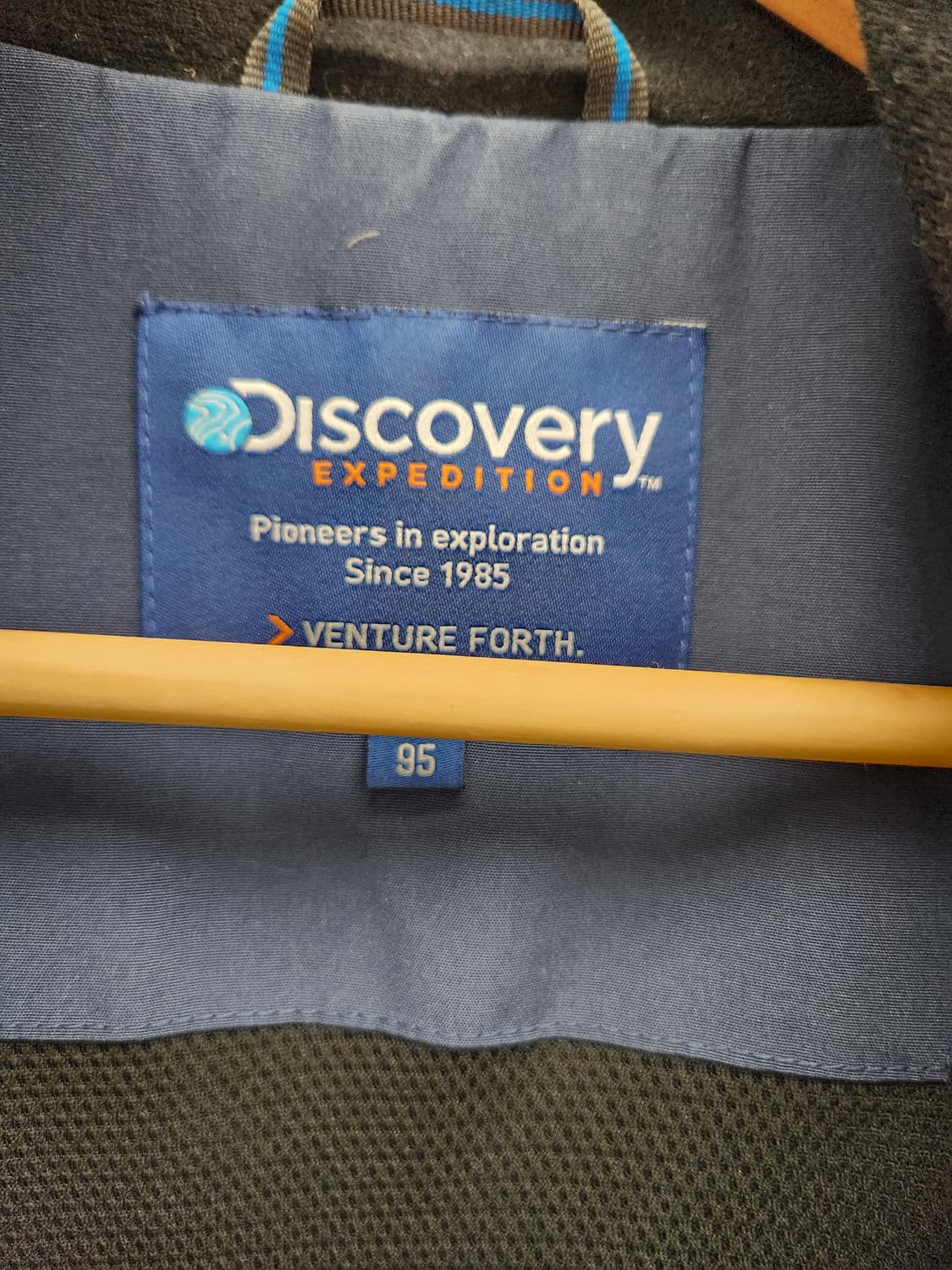 디스커버리 네이비 후드 야상 점퍼 상품이미지5