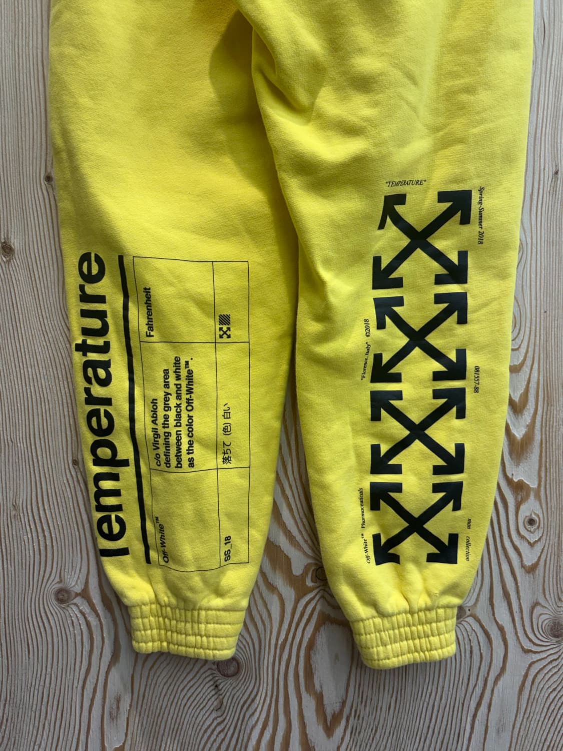 오프화이트 조거 스웻팬츠 상품이미지5