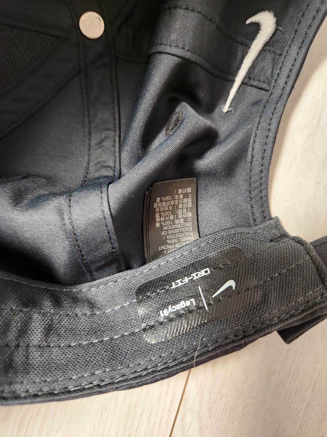 나이키 Legacy91 볼캡 새상품 판매합니다. 한 번도 쓰지 않아서 상 상품이미지5