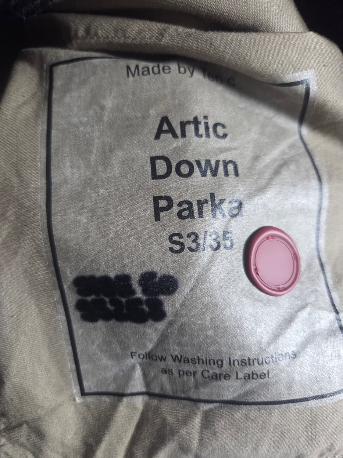 텐씨 아틱 블랙 사이즈 50 상품이미지3