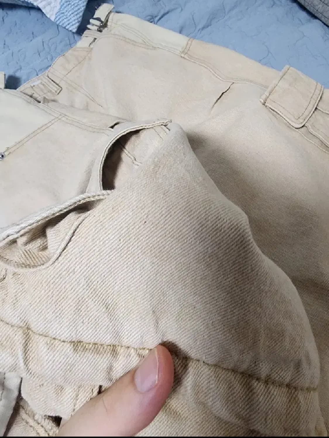 etce 레이어드 카고 버뮤다 베이지 XL 상품이미지2