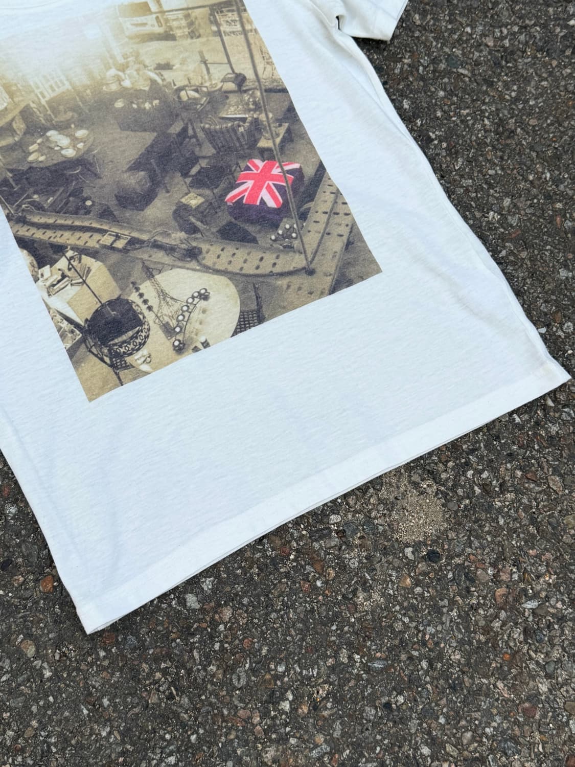 VTG Photo Print Slim T-Shirt  상품이미지5