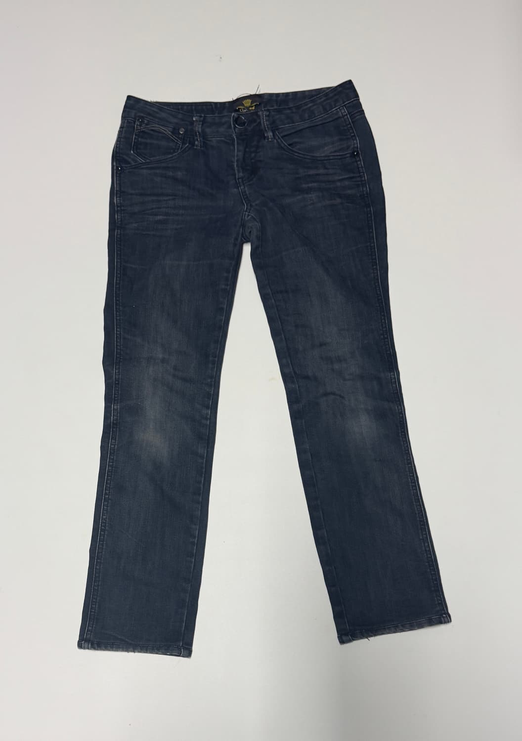 여성 오즈세컨 빈티지 워싱 데님팬츠 29.9인치 상품이미지1