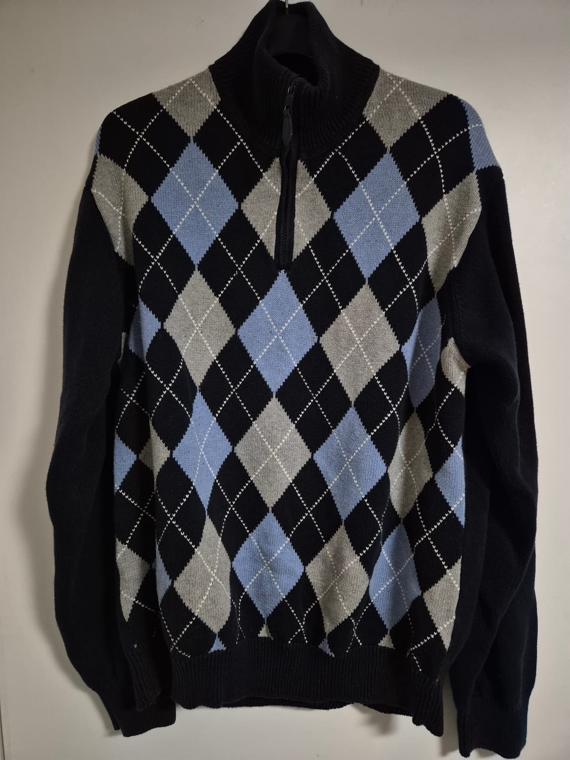 NAUTICA 노티카 아가일 패턴 니트 XL 상품이미지1