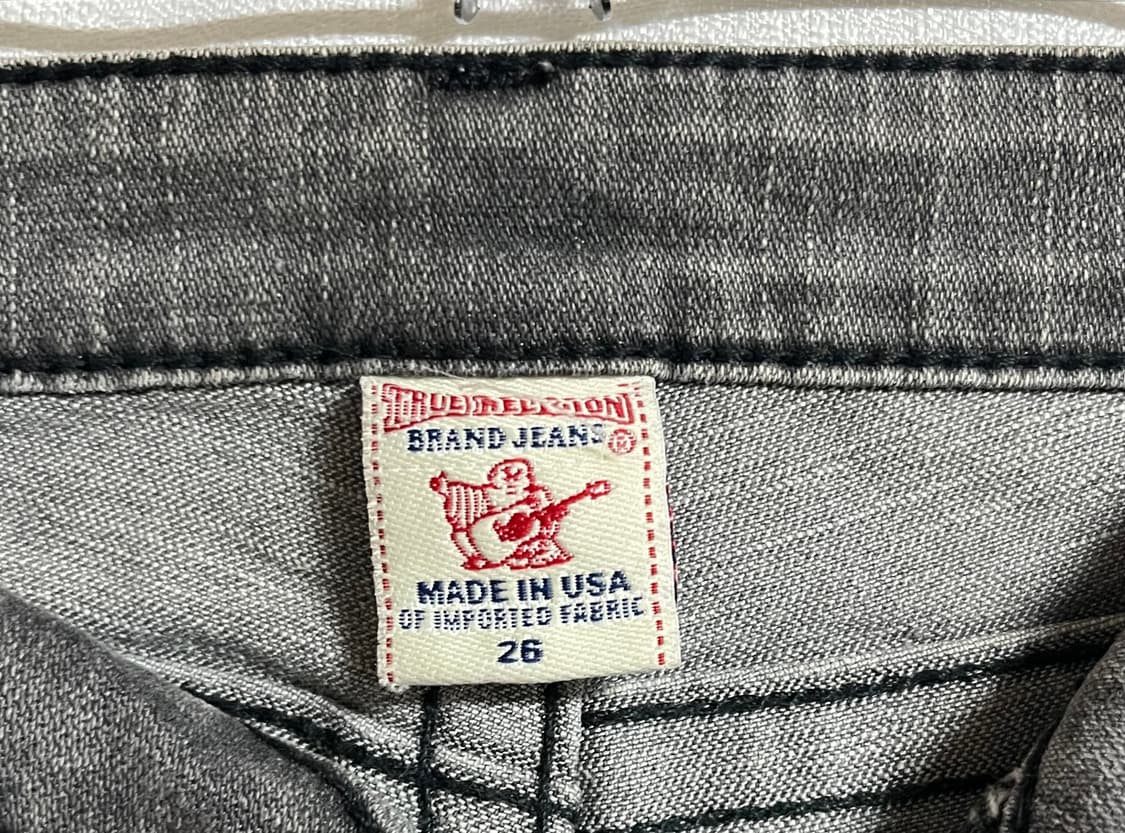 트루릴리젼 부츠컷 플레어진 데님 팬츠 청바지 26 상품이미지5