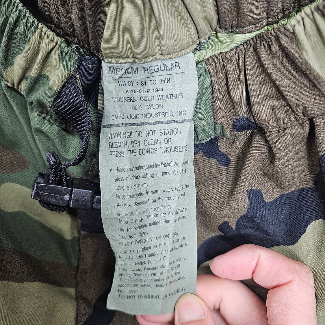 우드랜드 고어텍스 팬츠 M R 상품이미지6