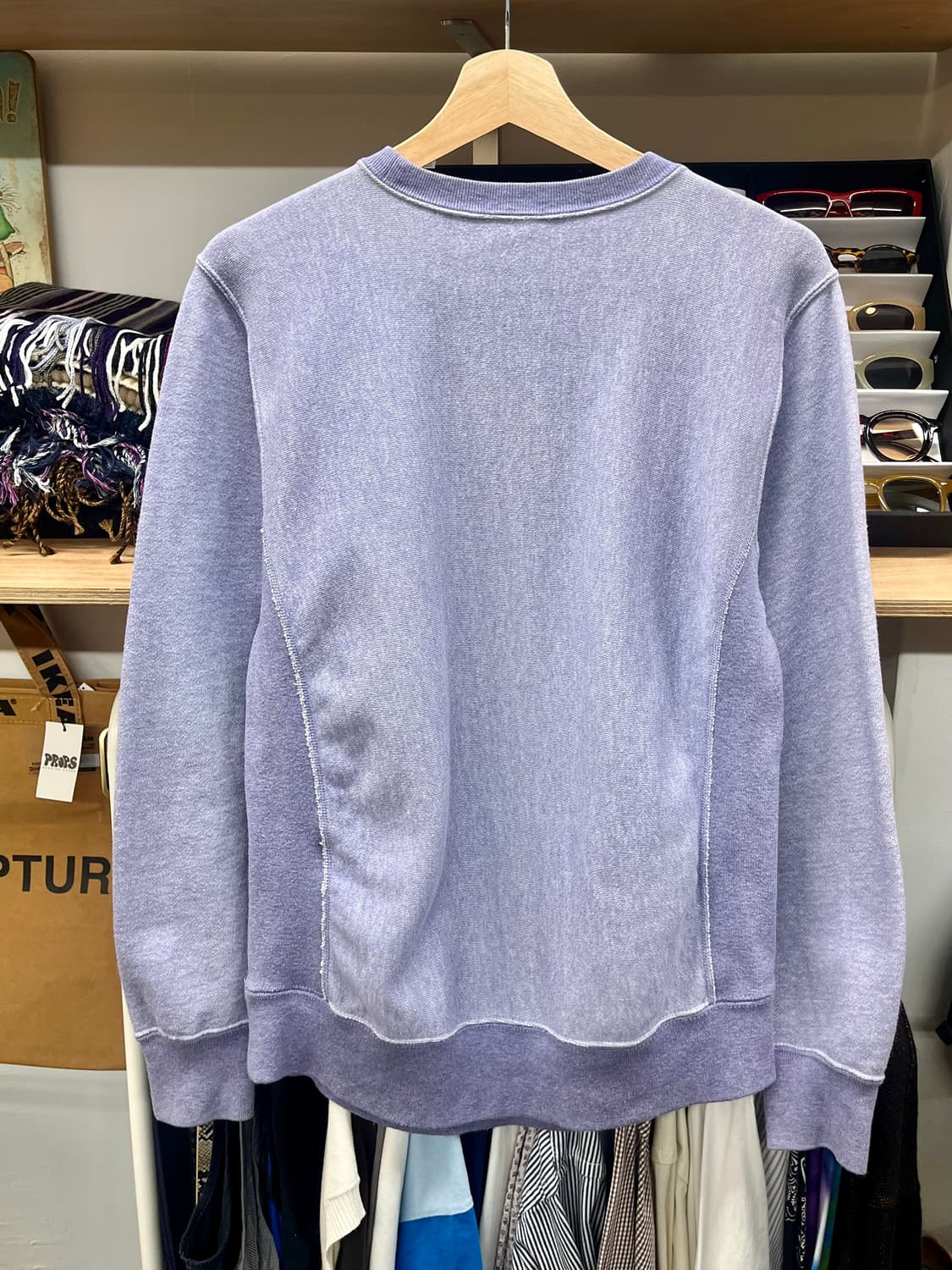 [95] 챔피온 리버스위브 맨투맨 연보라 M 상품이미지6