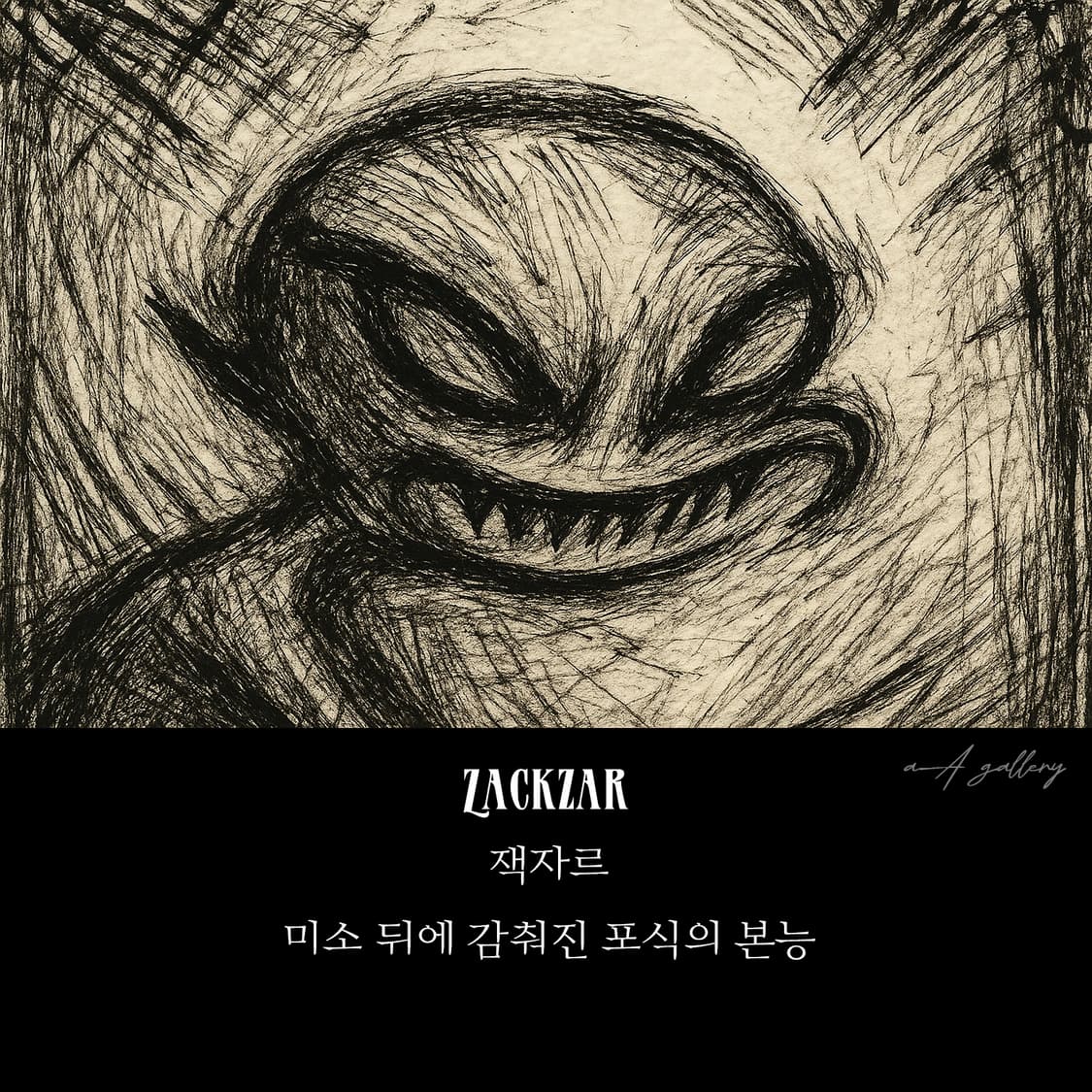 Zackzar 실버 남자 엔틱 빈티지 선물 소품 스마일 이빨 반지 상품이미지8