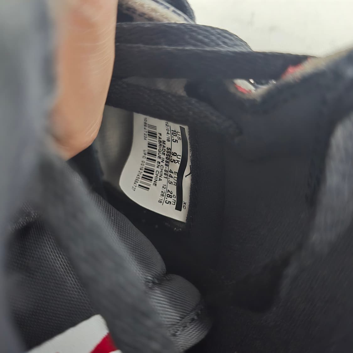 나이키 에어조던1 하이 짐레드 285 상품이미지8